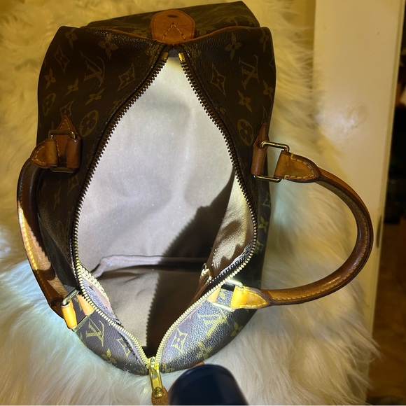 Authentic Louis Vuitton Speedy 30 - Vintage - Picture 6 of 10